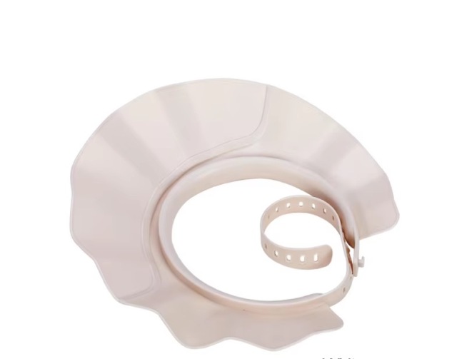 Free Sample Soft Baby Shampoo Visor – Adjustable Bath Head Protector for Kids, Waterproof Eye & Face Shield During Hair Wash