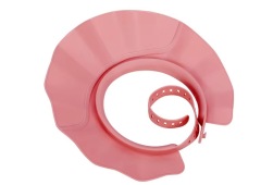 Free Sample Soft Baby Shampoo Visor – Adjustable Bath Head Protector for Kids, Waterproof Eye & Face Shield During Hair Wash