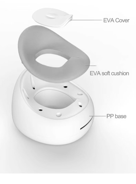 Kids Sofa-Style Potty with EVA Soft Seat – Anti-Slip Base & Anti-Splash Guard for Toilet Training