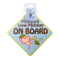 Baby On Board Sign Magnet - Reflective Vehicle Safety Magnet for Cars, Trucks, Vans - Easy to Install, No Residue
