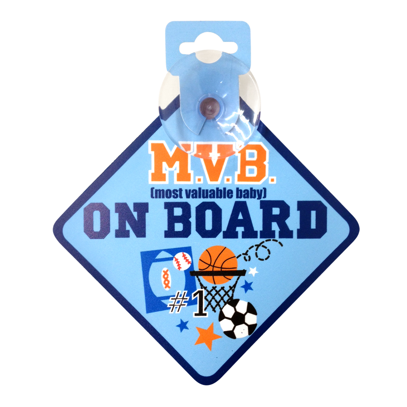 Baby On Board Sign Magnet - Reflective Vehicle Safety Magnet for Cars, Trucks, Vans - Easy to Install, No Residue
