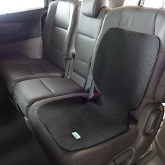 EVA Material Car Seat Protector - No Sew Waterproof Seat Cover, Universal Fit for Most Vehicles, Non-Slip Backing, Easy Install (Black)