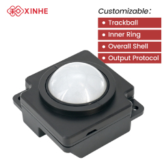 XINHE 高品質 DC5V±0.2V36mm C38 光学式USB医療用トラックボール 防水 光電子産業用制御USB