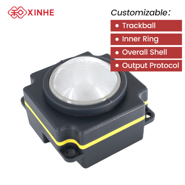 XINHE - Trackball médico óptico USB C50 de alta calidad DC5V±0,2V50,8 mm, resistente al agua, optoelectrónico, control industrial USB