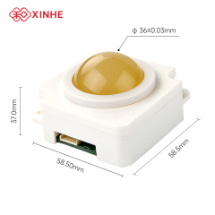 Xinhe DC5V±0.2V≤15mA 36mm G36 Medical trackball navigation module