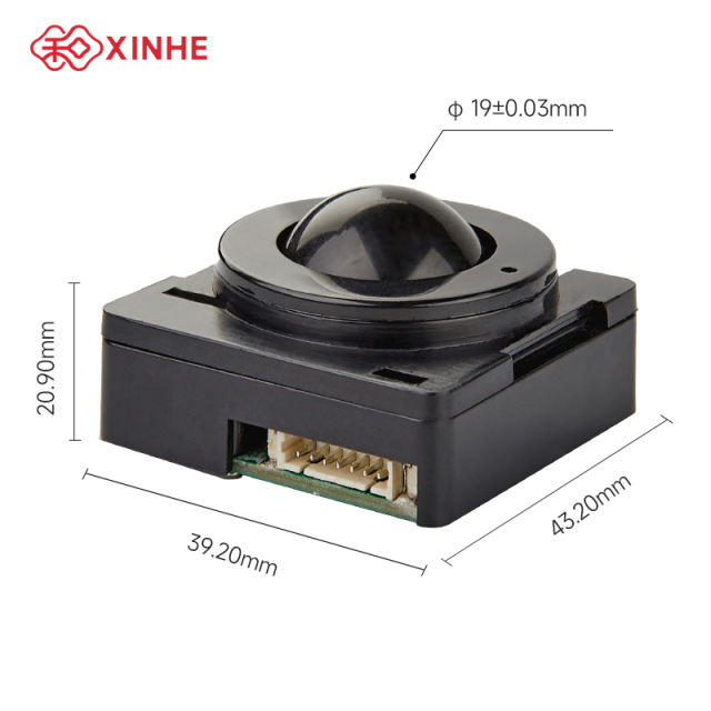 Módulo de navegación médica con trackball Xinhe DC5V±0,2V≤15mA 19 mm G19