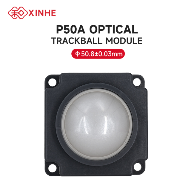 Trackball óptico C50,Trackball médico óptico USB C50 de alta calidad XINHE DC5V±0.2V50.8mm, resistente al agua, optoelectrónico, control industrial USB, trackball óptico