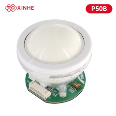 Trackball óptico XH-50,Trackball médico óptico USB XINHE XH-50 de 50,8 mm de alta calidad, resistente al agua, control industrial optoelectrónico USB, trackball óptico