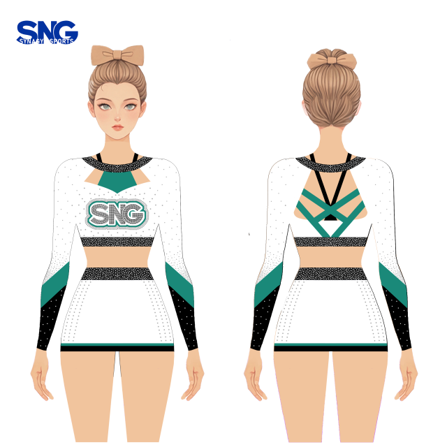 Custom Youth Cheerleading Uniforms - Matching Cheer Skirt for School & Competition Teams