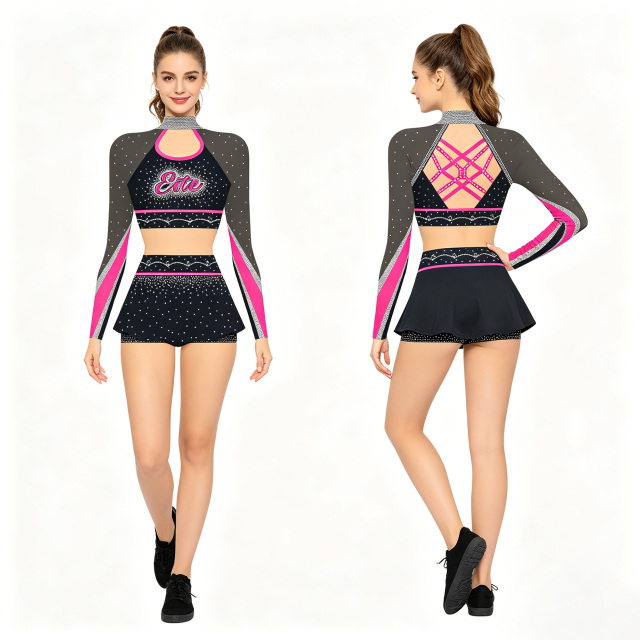 High Quality Cheerleading Uniforms Professional Grade Tailoring For Allstar Cheer Squad Competition