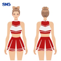 Taylor Made Cheer Uniforms Custom Fitted Design Premium Fabric For Youth Cheerleading Performance Outfits