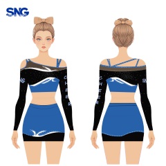 Custom Made Cheerleading Uniforms Personalized Design Youth Kids Cheer Wear