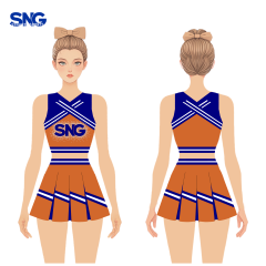 Practice Wear Cheer High Elastic Fabric Ergonomic Design For Kids Youth Professional Training