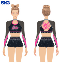 High Quality Cheerleading Uniforms Professional Grade Tailoring For Allstar Cheer Squad Competition