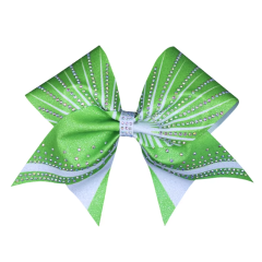 Wolves Cheer Bow Teardrop Rhinestone Transfer Template Diy Craft Supply For Cheer Competition Bows