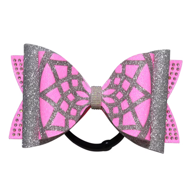 Diy Cheer Bow Rhinestone Transfers Hot Fix Tails For Handmade Cheerleading Hair Bow Craft Projects