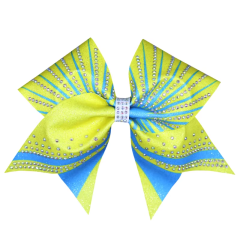 Wolves Cheer Bow Teardrop Rhinestone Transfer Template Diy Craft Supply For Cheer Competition Bows