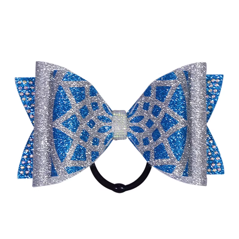 Diy Cheer Bow Rhinestone Transfers Hot Fix Tails For Handmade Cheerleading Hair Bow Craft Projects