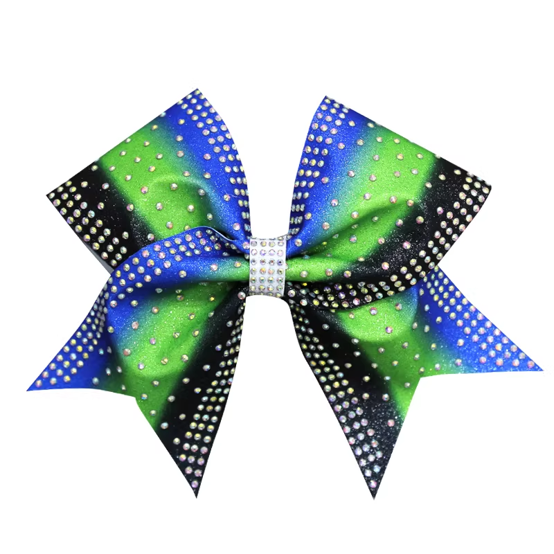Wolves Cheer Bow Teardrop Rhinestone Transfer Template Diy Craft Supply For Cheer Competition Bows