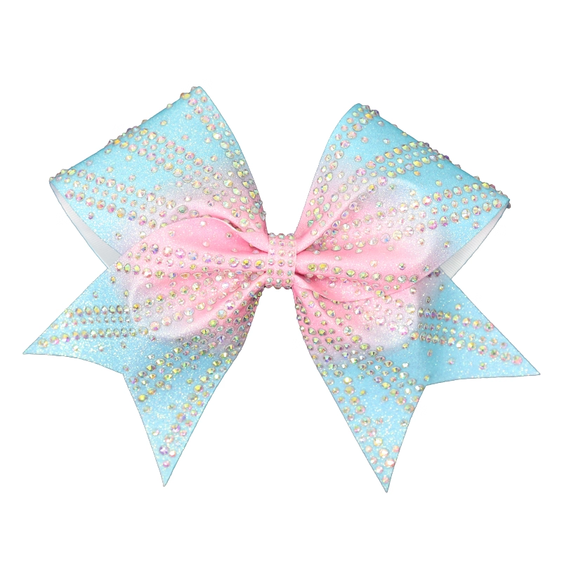 Cheer Bow Edge Rhinestone Transfers Template For Diy Rhinestone Cheerbow Craft Making Supply