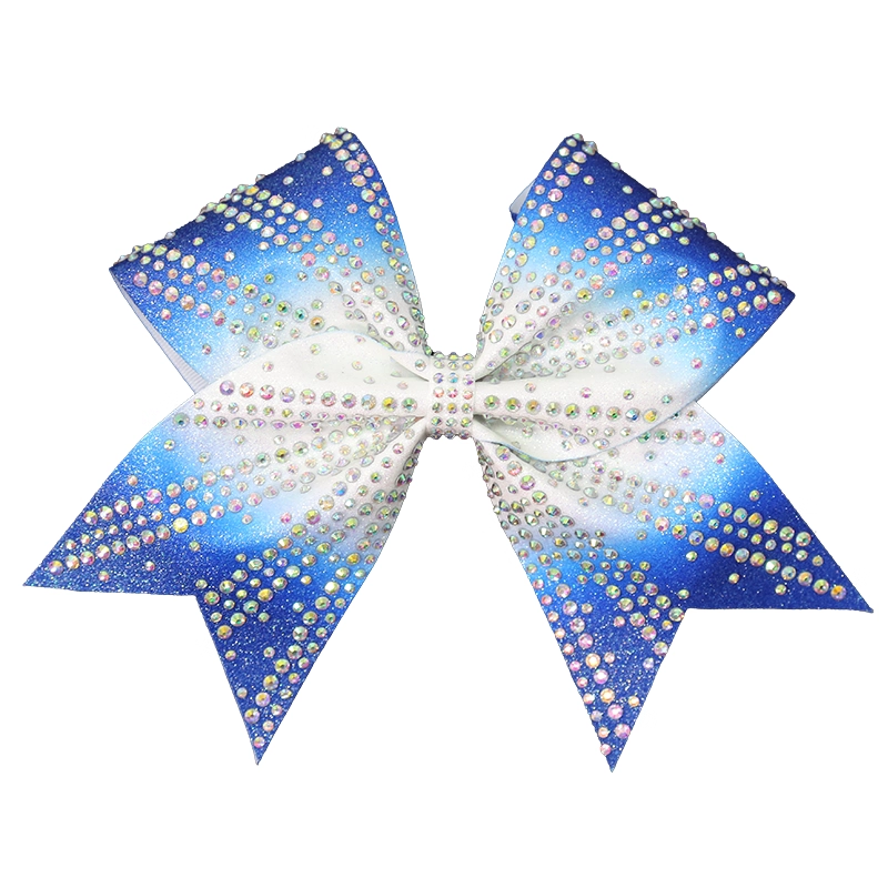 Cheer Bow Edge Rhinestone Transfers Template For Diy Rhinestone Cheerbow Craft Making Supply