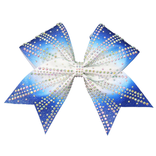 Cheer Bow Edge Rhinestone Transfers Template For Diy Rhinestone Cheerbow Craft Making Supply