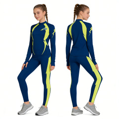Athletic Cheer Warm Up Suits Moisture Wicking Functional Fabric For Professional Cheer Squads Daily Exercise Activities