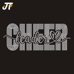 Cheer Mom Rhinestone Transfers Wholesale Patterned Heat Press Appliques Team Patches For Resale Group Bulk Purchases