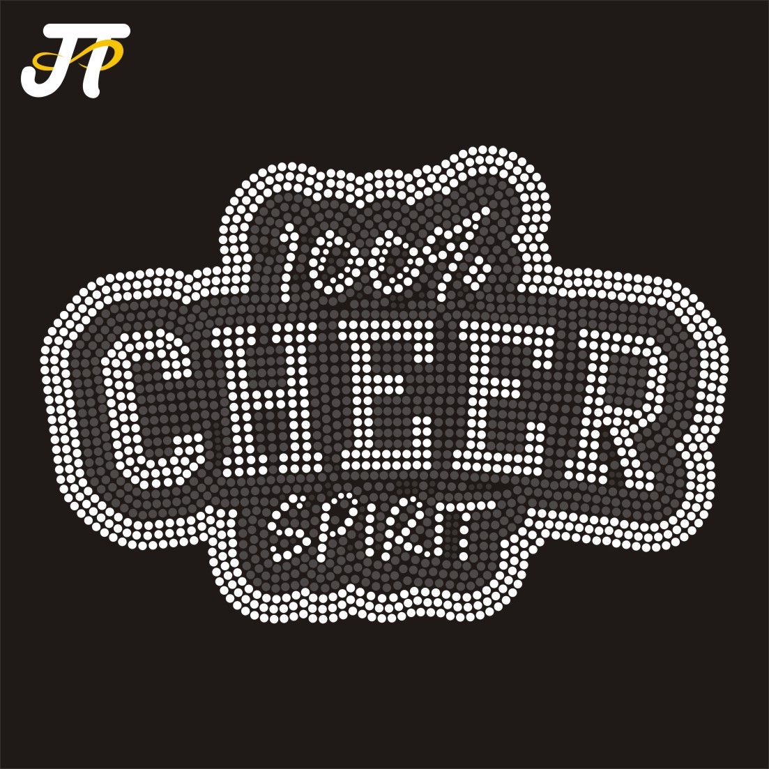 Bulk Crystal Rhinestones Glass Flatback Iron On Design For Clothing 3D Appliques Cheer Mom Custom Decor Tools