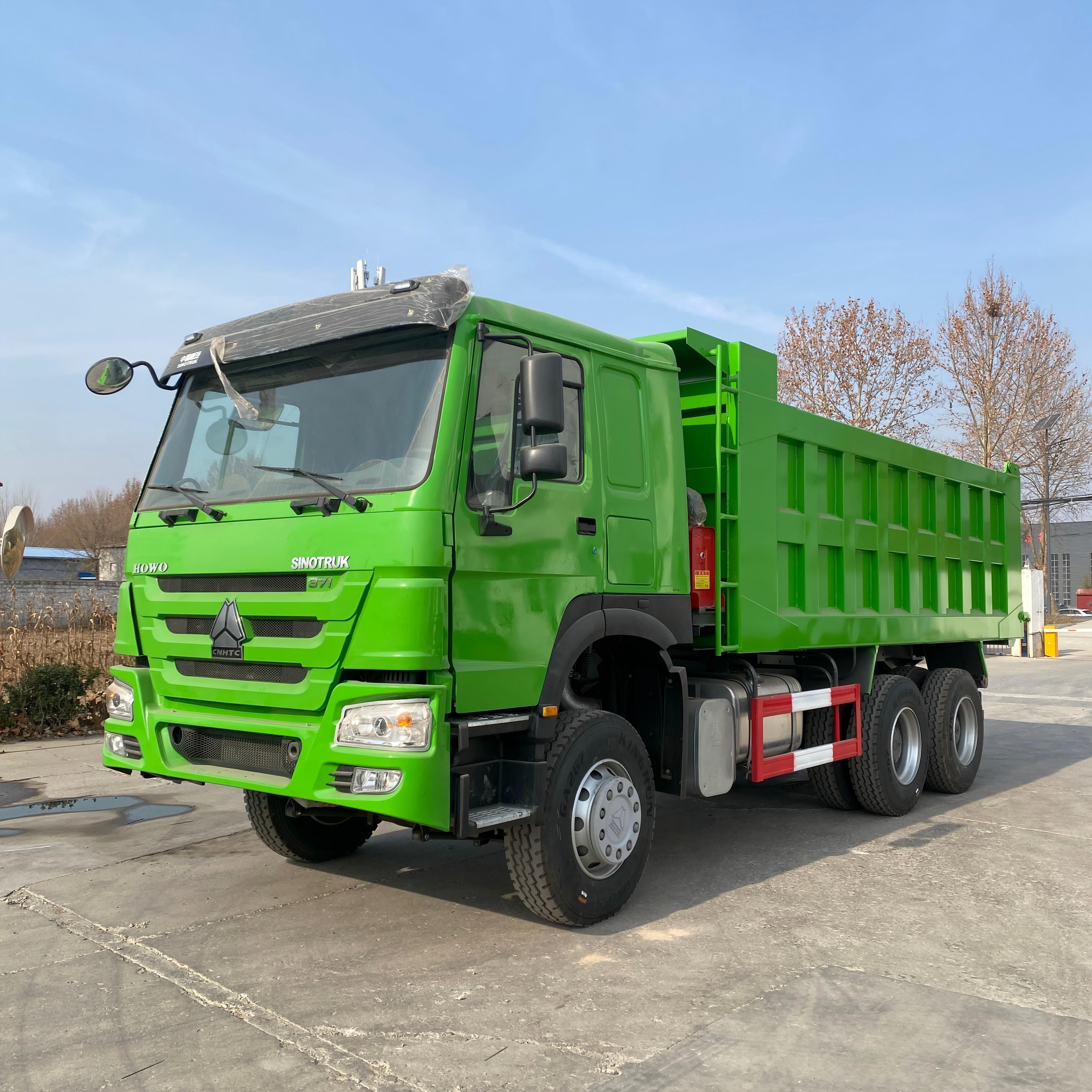 Used 10 Wheel SINOTRUK HOWO Construction DumpTruck