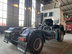 China National Heavy Duty Truck Group's HOWO 4 × 2 400 horsepower used maintenance tractor (white)