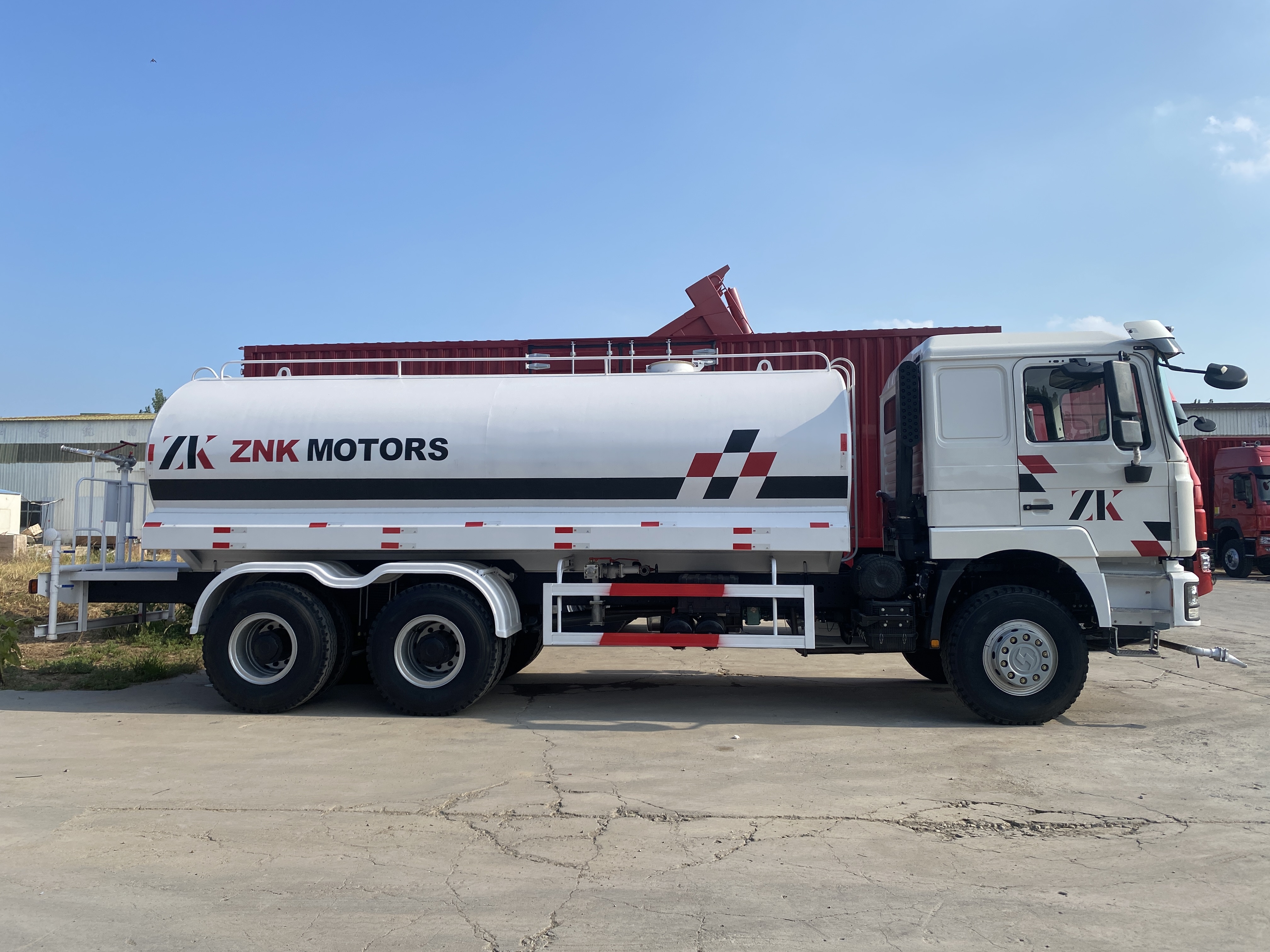 Camion-citerne à eau SAHCMAN F3000 6x4 de 15 000 litres pour le Zimbabwe
