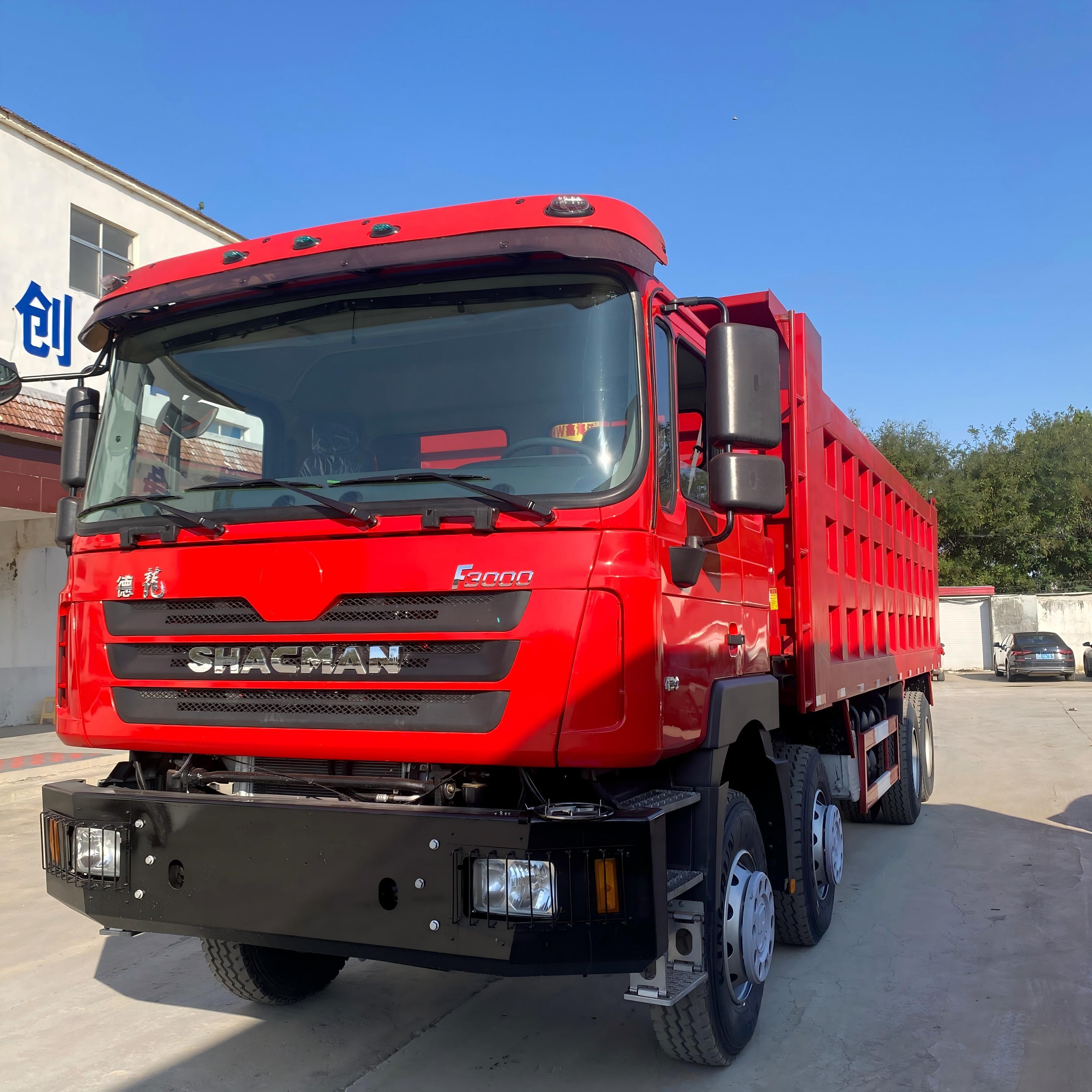 SHACMAN F3000 8x4 400HP 50 Tons Tipper Truck To Guinea