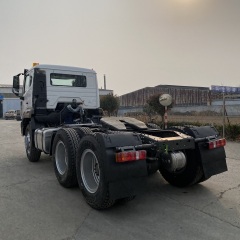 China National Heavy Duty Truck Group HOWO NX 6 × 4 380 horsepower used maintenance tractor (white brown dual color)