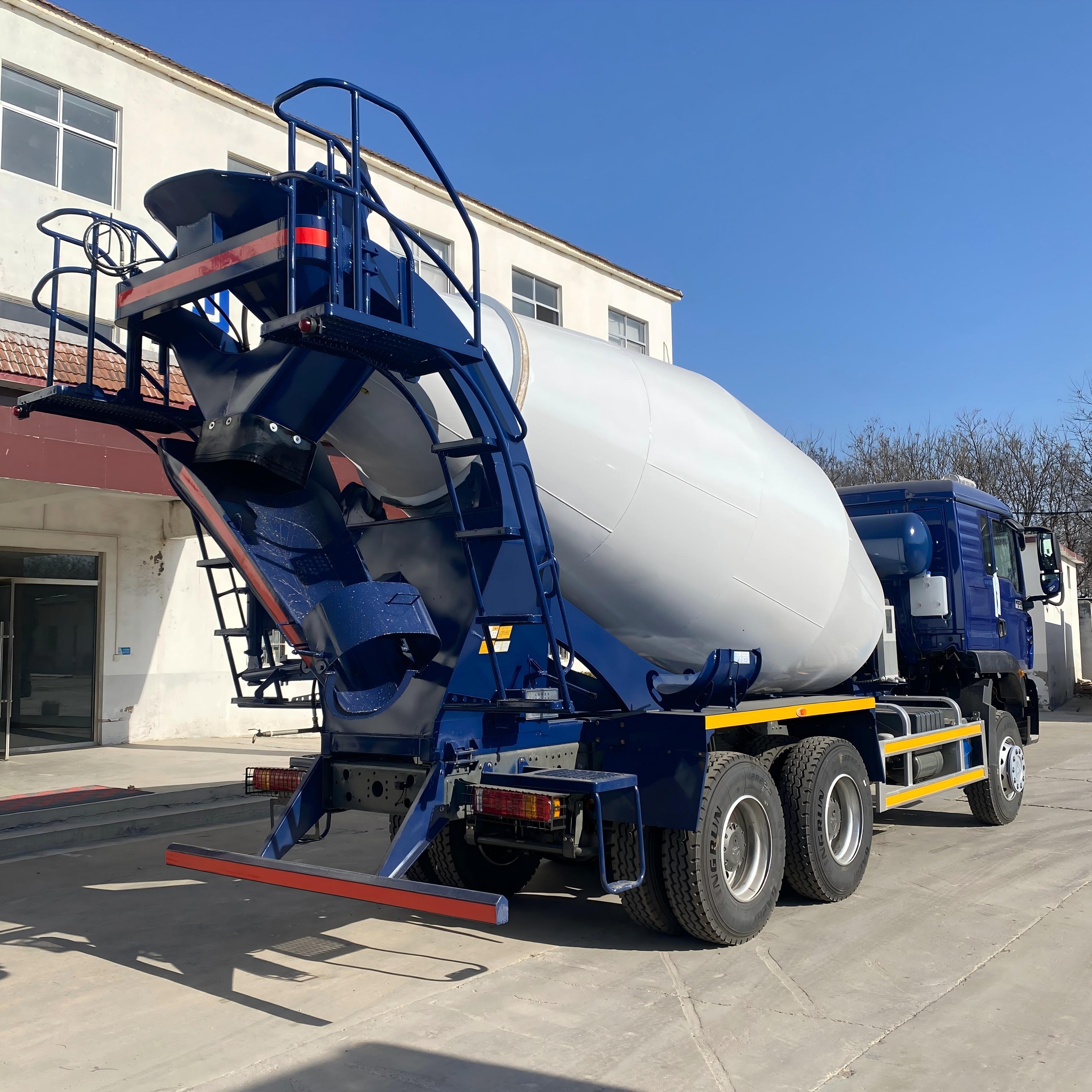 China National Heavy Duty Truck Group HOWO TX 6 × 4 Weichai 380 horsepower 8 cubic meter concrete mixer truck