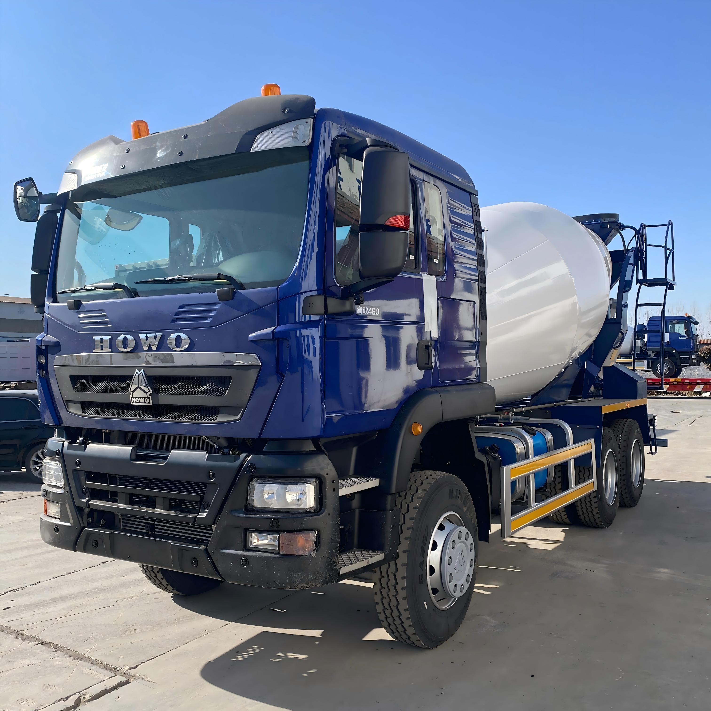 China National Heavy Duty Truck Group HOWO TX 6 × 4 Weichai 380 horsepower 8 cubic meter concrete mixer truck