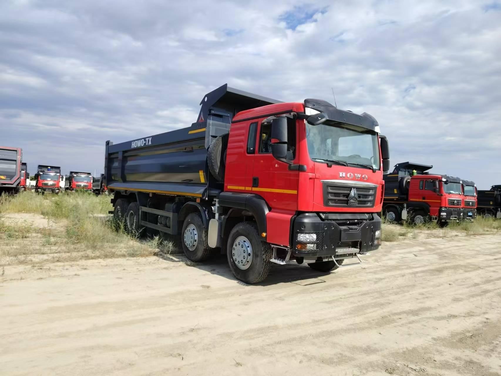 China National Heavy Duty Truck Group HOWO TX 8 × 4 Weichai 400 horsepower dump truck