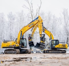 Pelle moyenne SANY SY215C