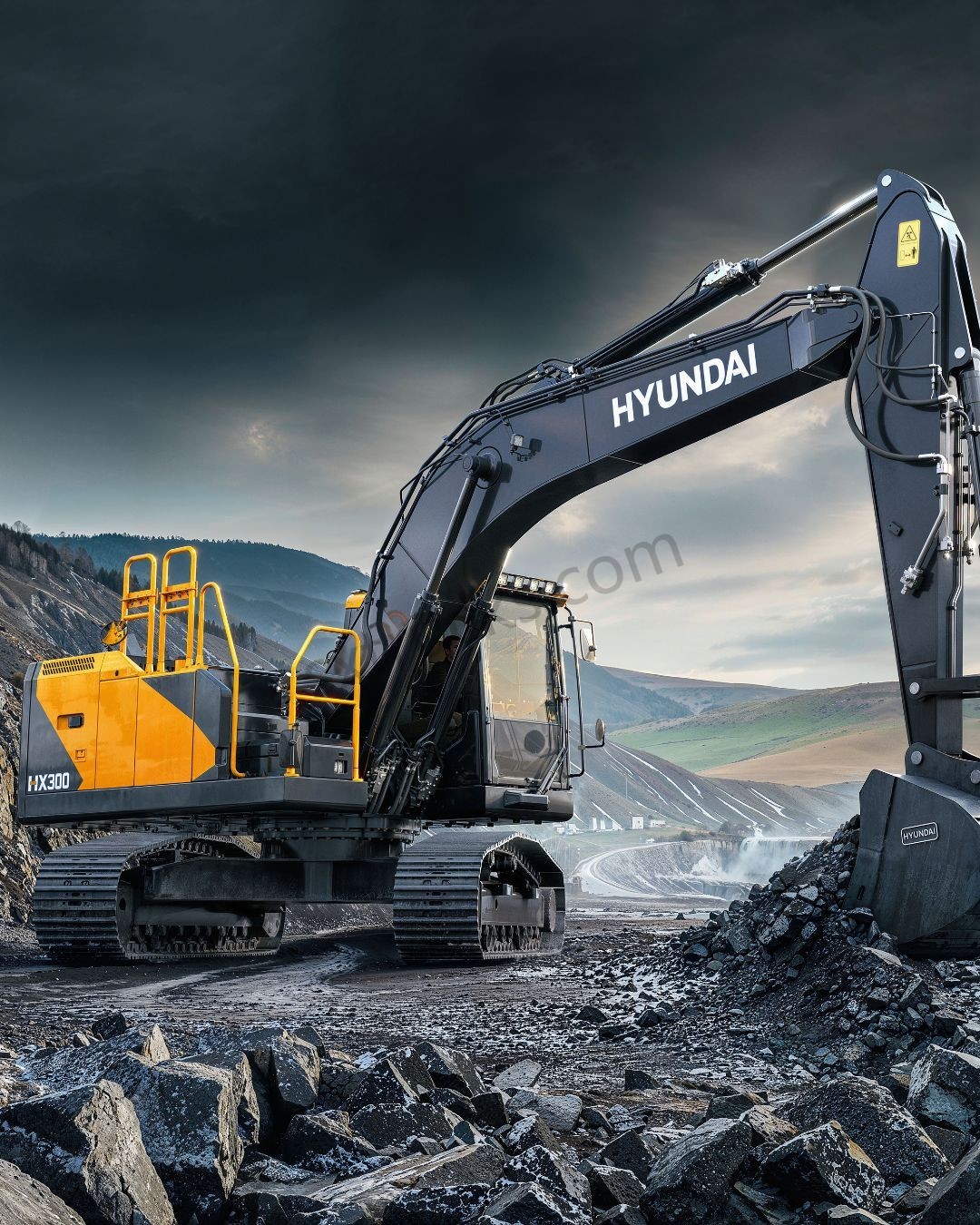 Hyundai HX300 Crawler Excavator