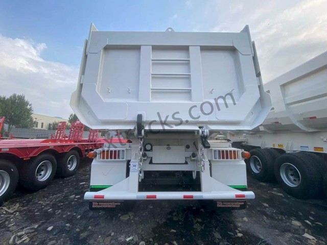 3 Axle U-type Rear Dump Semi-Trailer