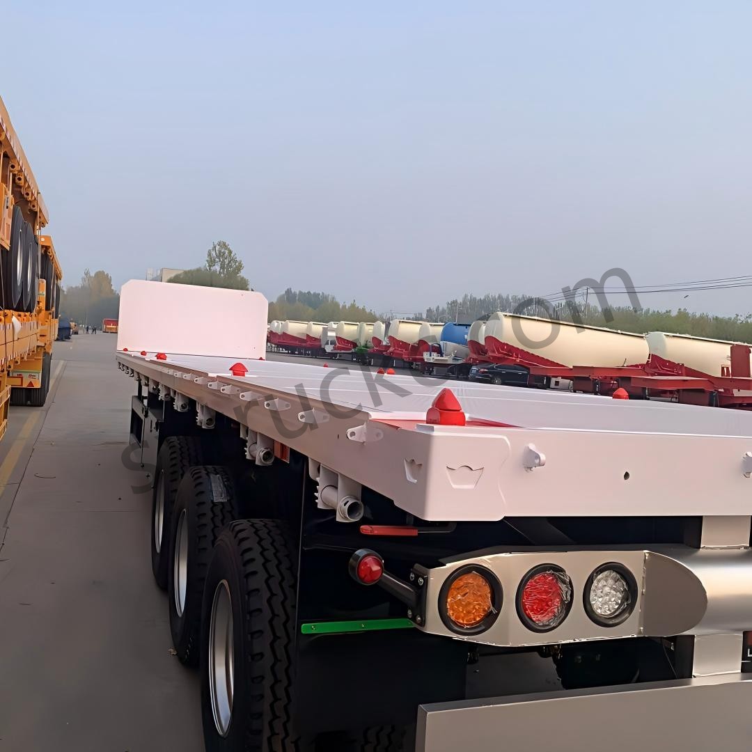 3 Axle Flatbed Semi-Trailer