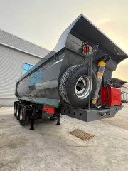 Axle U-type Rear Dump Semi-Trailer