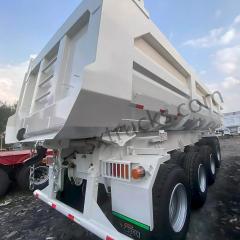 3 Axle U-type Rear Dump Semi-Trailer