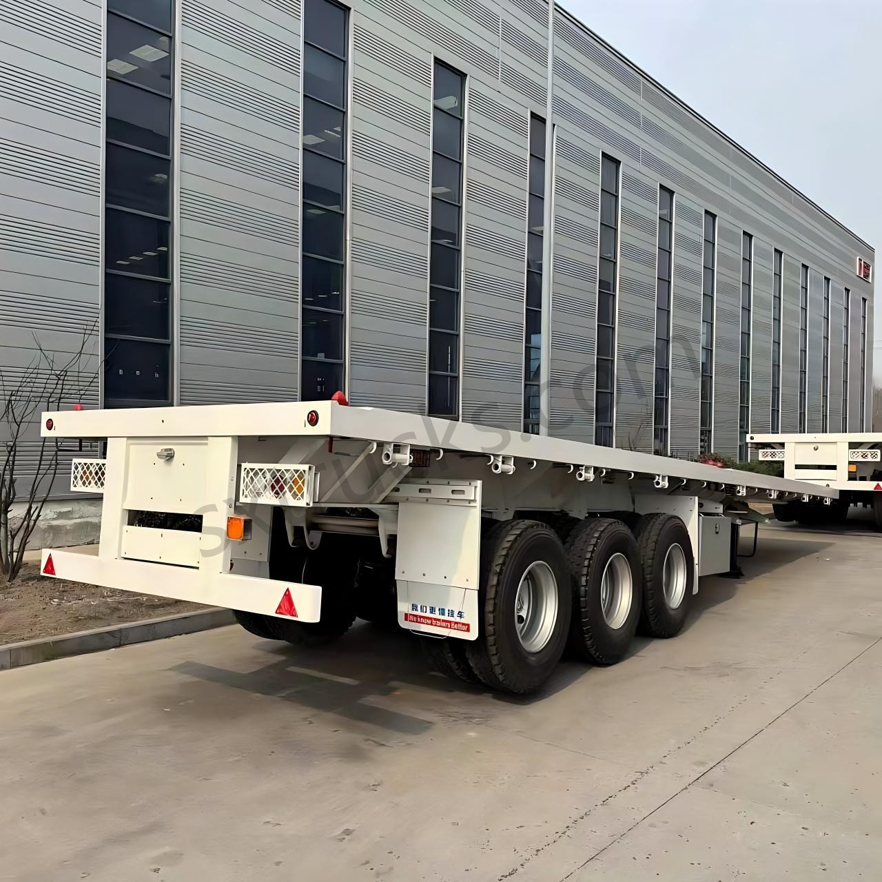 3 Axle Flatbed Semi-Trailer