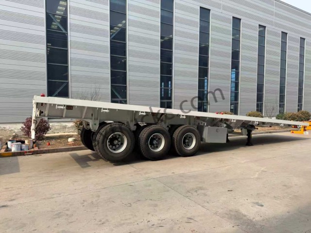 3 Axle Flatbed Semi-Trailer