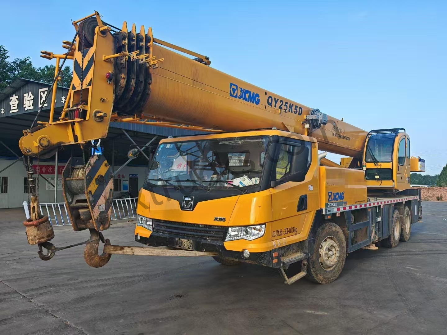 XCMG QY25K5D Truck Crane