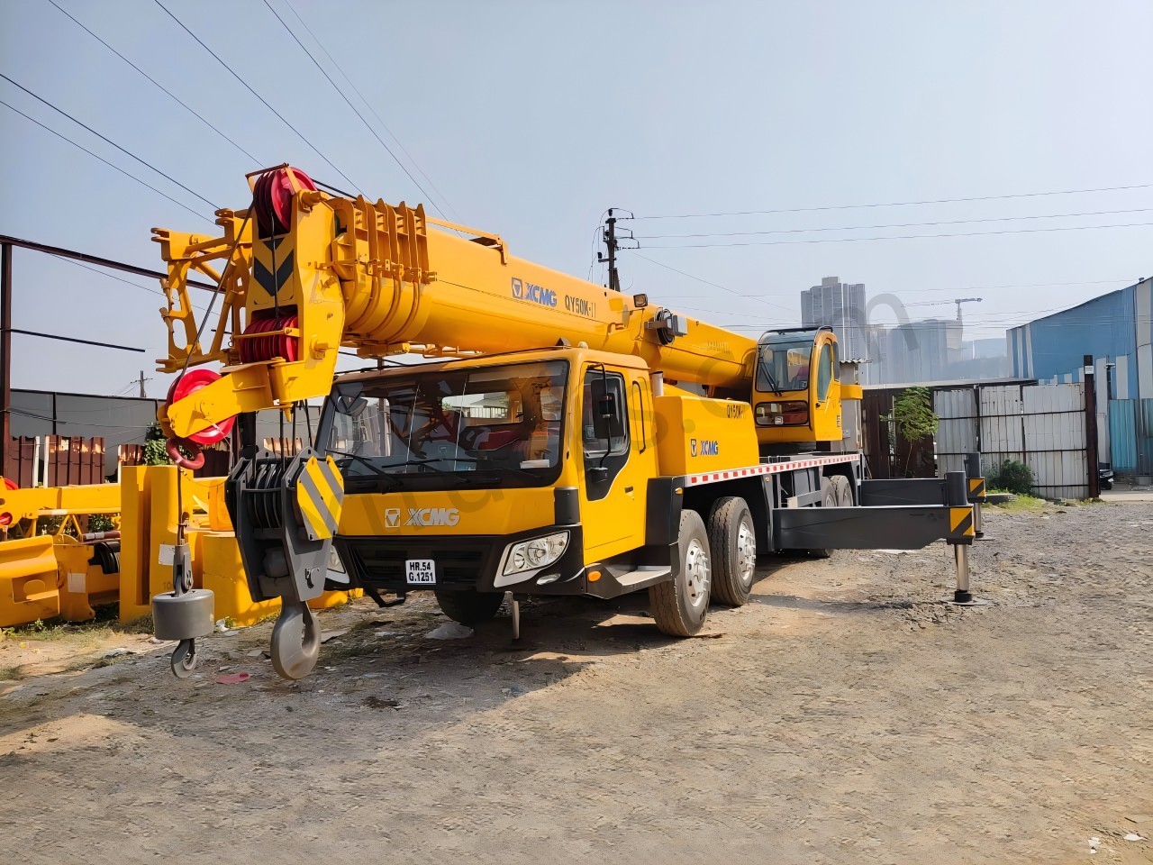 Grue hydraulique sur camion XCMG QY50K-II