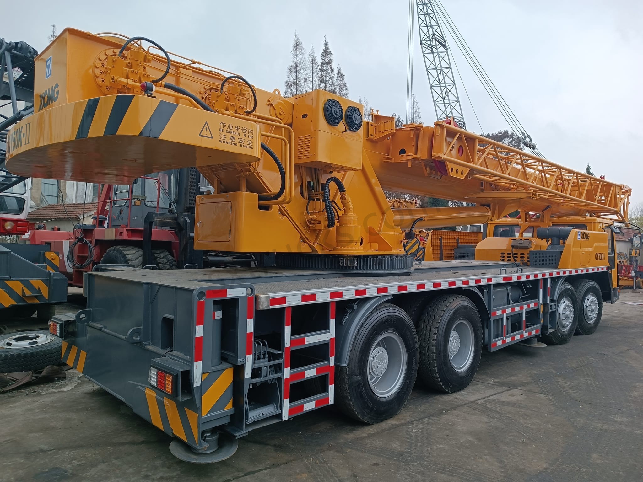 Grue hydraulique sur camion XCMG QY50K-II