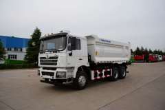 SHACMAN F3000 flagship 6×4 325 horsepower second-hand reconditioned dump truck (white color)