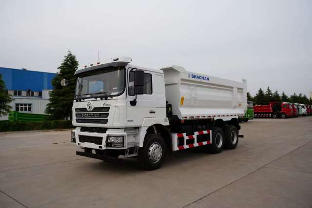 SHACMAN F3000 flagship 6×4 325 horsepower second-hand reconditioned dump truck (white color)